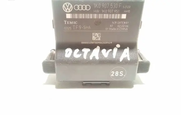 Skoda Octavia Mk2 (1Z) Gateway control module 1K0907530F 1K0907951