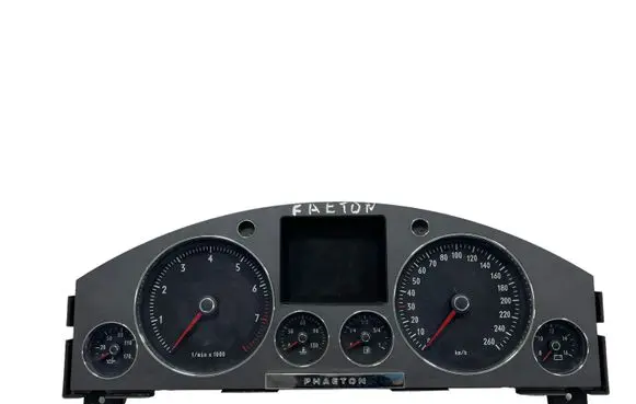 Volkswagen Phaeton Speedometer (instrument cluster) 3D0920881 6045040110 0263619102
