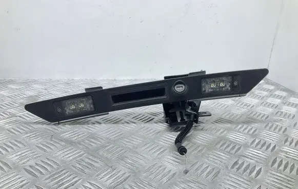 Audi A3 S3 8V Trunk door license plate light bar 8E0827574F 8E0827657G 8E0827573D