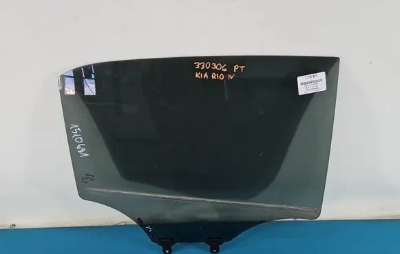 Rear door window glass