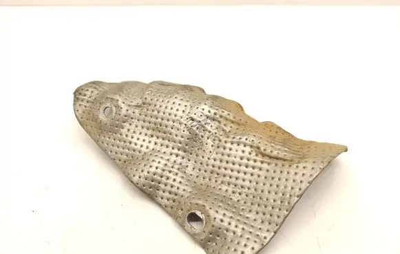 Heat shield in engine bay