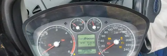 Ford Focus Speedometer (instrument cluster) 4M5T10849LM 3M5F10A855A