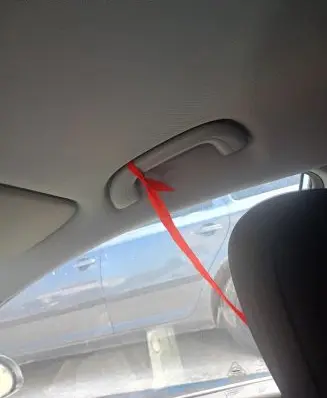 KIA Ceed Front interior roof grab handle