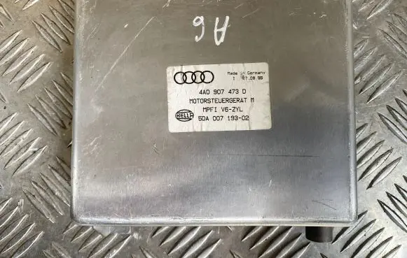 Audi A6 S6 C4 4A Engine control unit/module 4A0907473D 5DA00719302