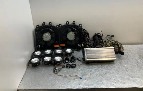 BMW 5 E60 E61 Audio system kit 9150899 6919363 9143121