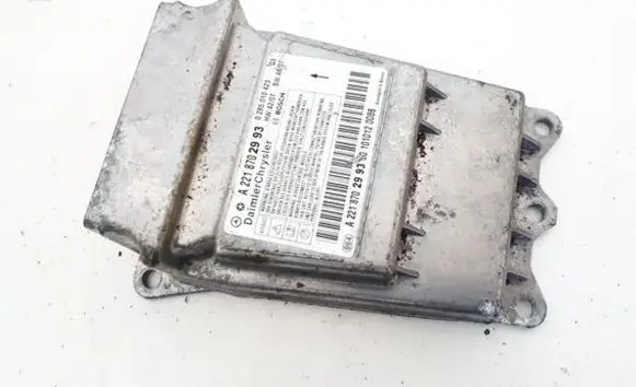 Mercedes-Benz S W221 Airbag control unit/module a2218702993 0285010423101012