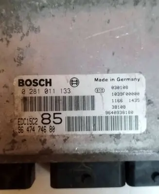 Peugeot 807 Engine control unit/module 9647474680 0281011133 9640938180