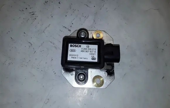 Audi A6 S6 C5 4B ESP acceleration yaw rate sensor 0265005213 4B0907637A 0020312