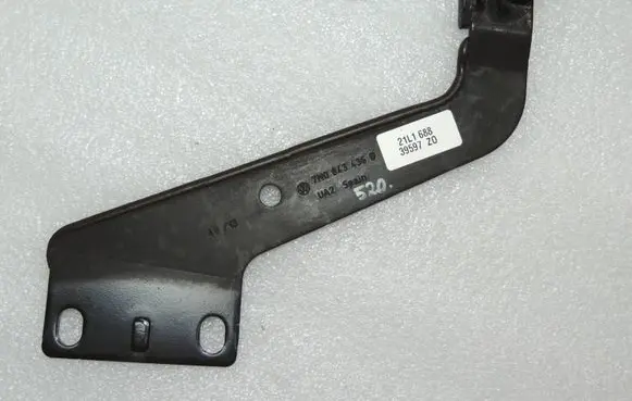 Volkswagen Sharan Sliding door upper roller guide/hinge 7N0843436D