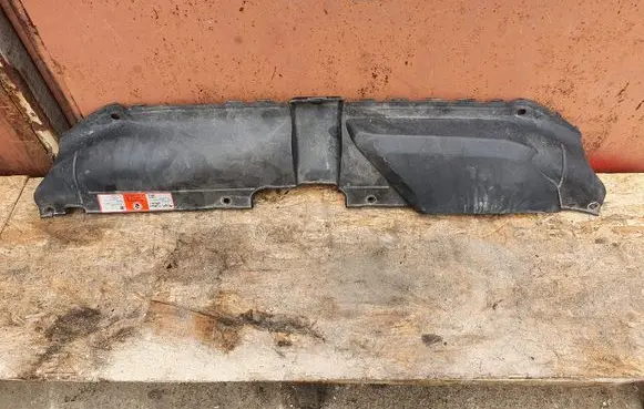 Engine bonnet/hood lock trim molding