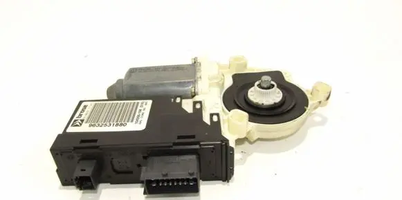 Citroen C5 Front door window regulator motor 9632531880