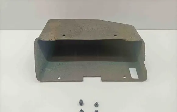 Mercedes-Benz SLC C107 Glove box pad A1076890591 1076800298