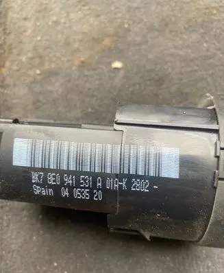Audi A4 S4 B6 8E 8H Light switch 8E0941531A 04053520