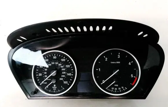 BMW 5 E60 E61 Speedometer (instrument cluster) 62119177262 62.11-9177262