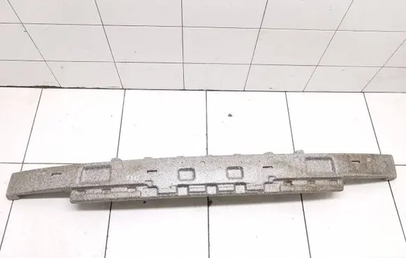 Front bumper foam support bar