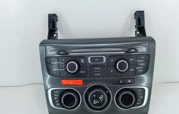 Citroen C4 II Climate control/heater control trim 9666027577