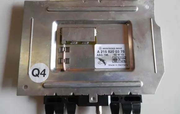Mercedes-Benz CL C215 Aerial antenna amplifier A2158200375