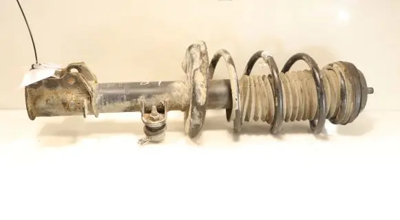 Front shock absorber with coil spring