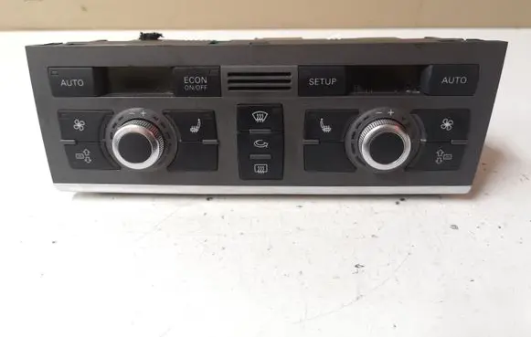 Audi A6 S6 C6 4F Climate control unit 4F2820043J 5HB00883316
