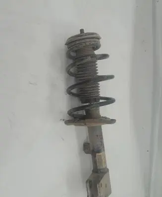 Front shock absorber with coil spring