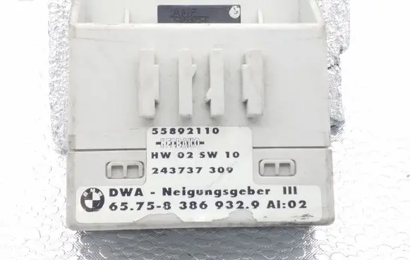 BMW 5 E39 Yaw turn rate sensor 8386932 55892110