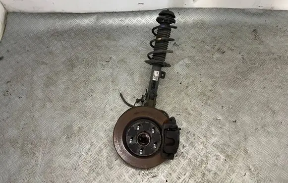 Front wheel hub spindle knuckle