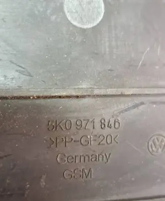 Volkswagen Golf VI Engine control unit/module ECU 5K0971846
