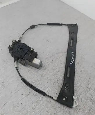 Front door window regulator with motor