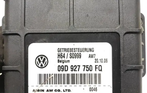 Audi Q7 4L Gearbox control unit/module 09D927750FQ MTIA000116 H64S0999