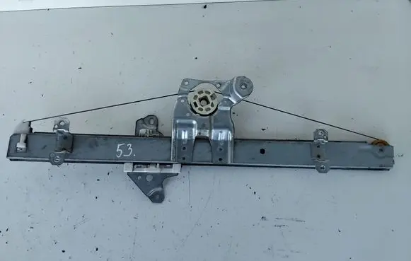 Front window lifting mechanism without motor