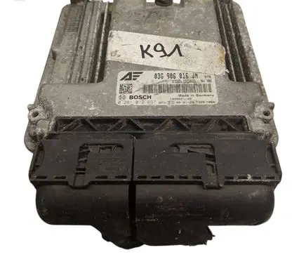Seat Alhambra (Mk1) Engine control unit/module 03G906016JN 1039S21122 0281012697