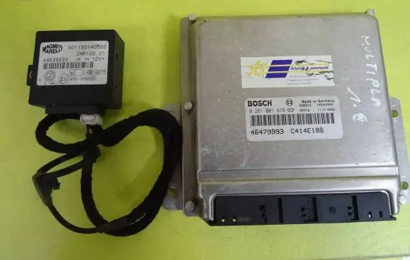 Fiat Multipla Engine control unit/module 0281001879 501130140020