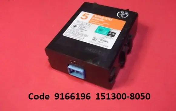 Volvo S70 V70 V70 XC Door central lock control unit/module 9166196 1513008050