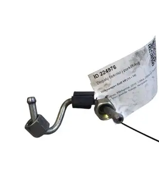 Fuel injector supply line/pipe