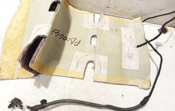 Mitsubishi Colt Seat heating element 