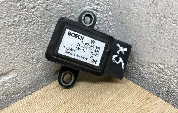 BMW X5 E53 ESP acceleration yaw rate sensor 0265005248 0005604