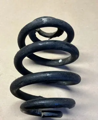 Rear coil spring