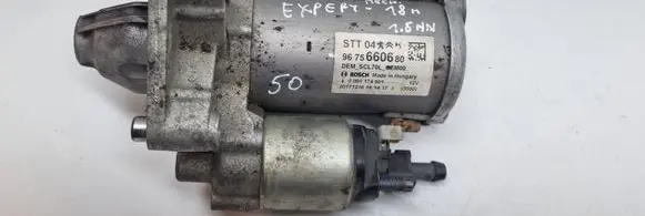 Peugeot Expert Starter motor 9675660680