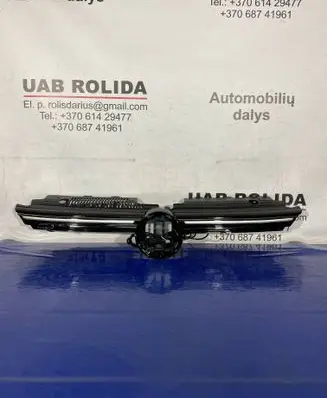 Volkswagen Golf VIII Front bumper upper radiator grill 