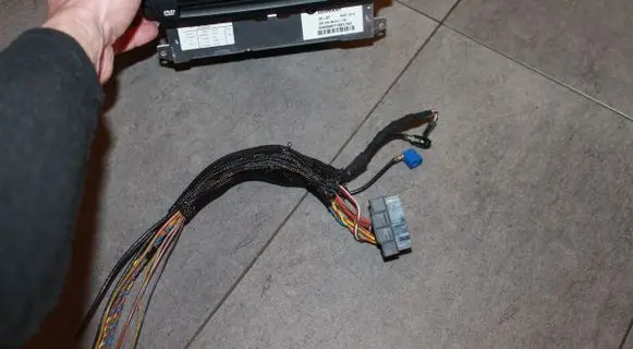 BMW 3 E90 E91 Sound system wiring loom 1241766 CCC