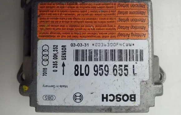 Audi A3 S3 8L Airbag control unit/module 8L0959655L