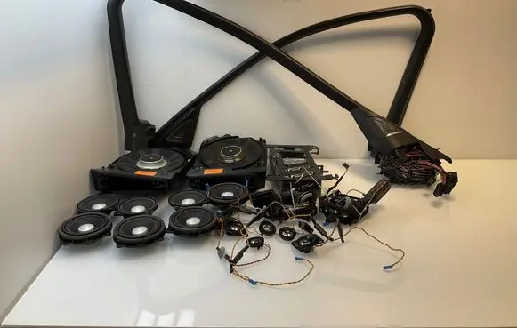BMW 3 F30 F35 F31 Audio system kit 9292601 7948001 9169690