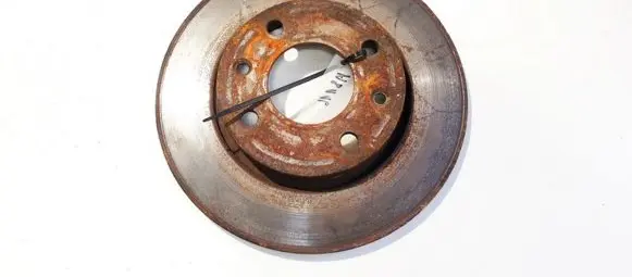 Peugeot 206 Front brake disc neventiliuojamas