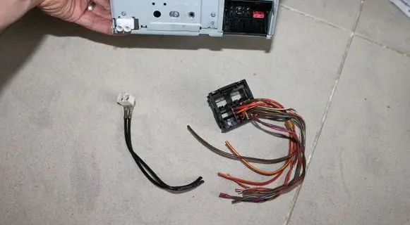 Volkswagen Tiguan Sound system wiring loom 3B7035444 6Q0035672A RNS510