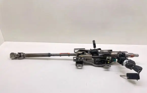 Steering wheel axle set