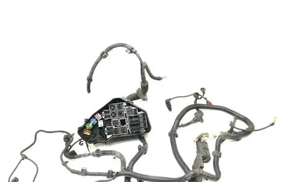 Audi Q7 4L Engine installation wiring loom 7L0906385A 1J0973733