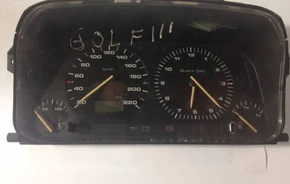 Volkswagen Golf III Speedometer (instrument cluster) 1H6919033B
