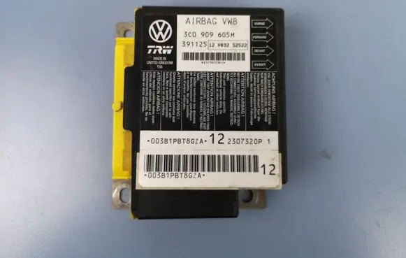 Volkswagen PASSAT B6 Airbag control unit/module 3C0909605M
