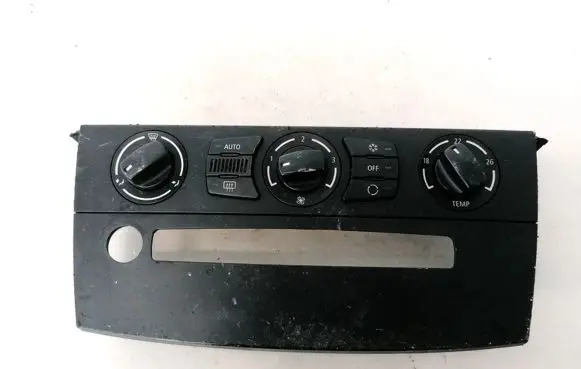 BMW 5 E60 E61 Climate control unit 6411695682501 11419110