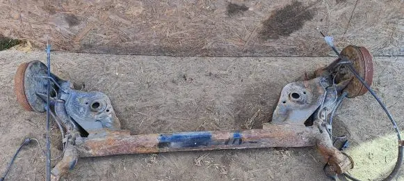 Rear axle beam